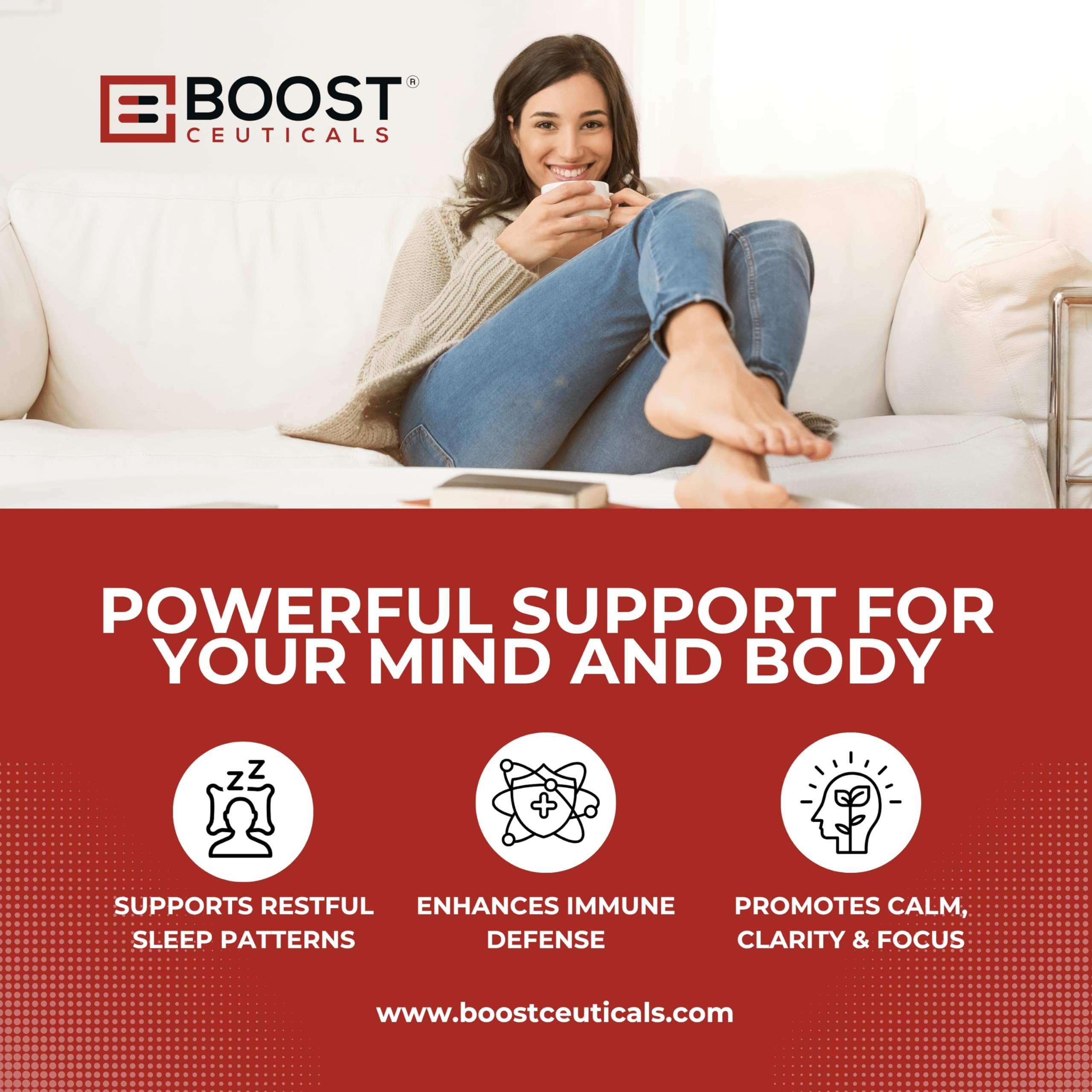 Formulation sans stéarates et silice chez BoostCeuticals.