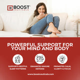 Formulation sans stéarates et silice chez BoostCeuticals.