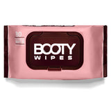 Booty Wipes emballage recto montrant le soin sans alcool.