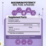 Boscent Apigenin, dose-100mg-relaxation: soutien une soirée calme et détendue.