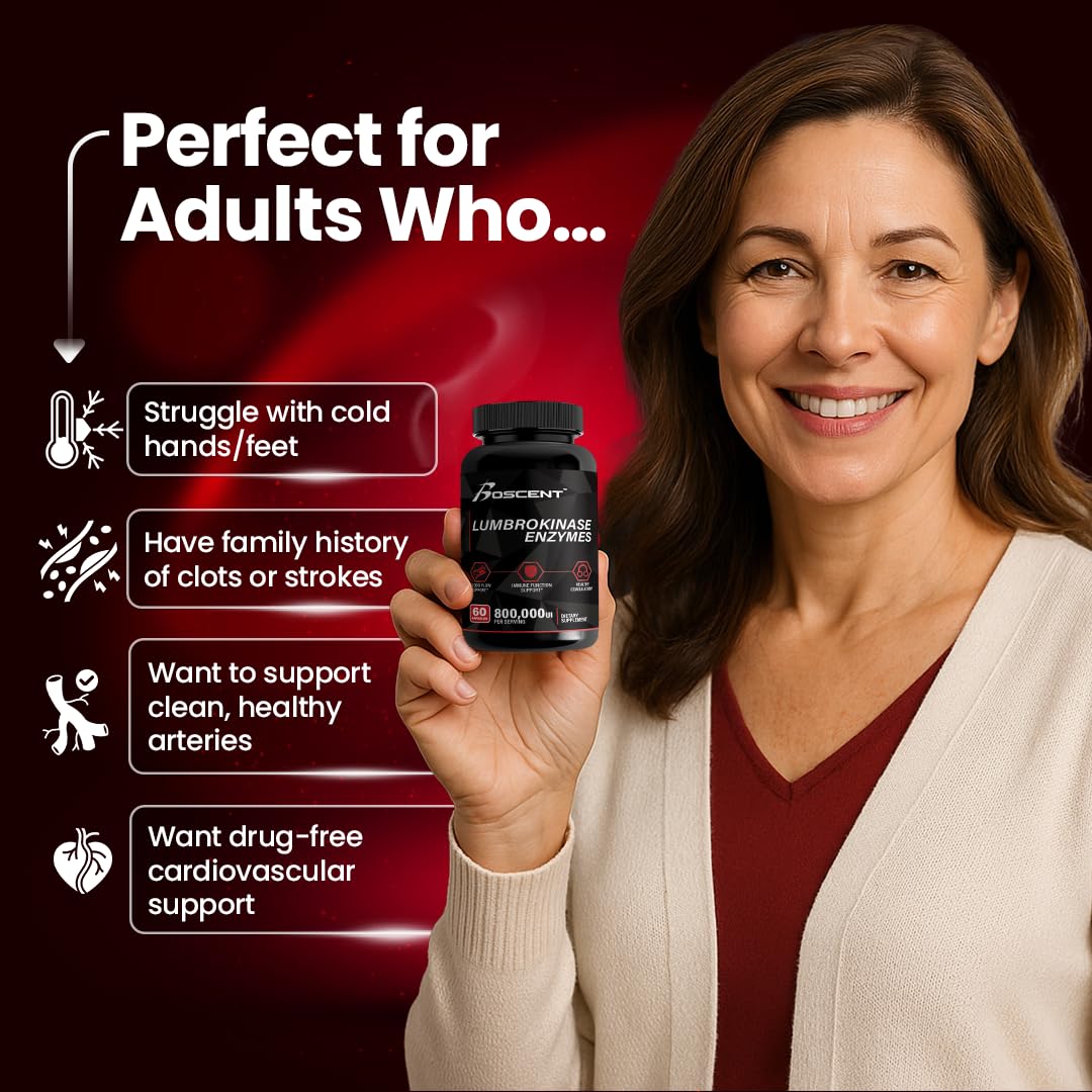 Enzymes protéolytiques Boscent Lumbrokinase, extrait naturel avec propriétés fibrinolytiques.