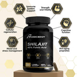 Boscent Shilajit Capsules – approvisionnement Himalaya et qualité premium pour un rituel sain.