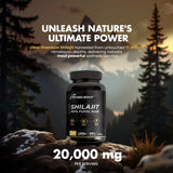 Boscent Shilajit Capsules – capsules faciles à prendre au quotidien pour soutenir la vitalité.
