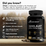 Boscent Shilajit Capsules – utilisation quotidienne simple et formule végan adaptée.