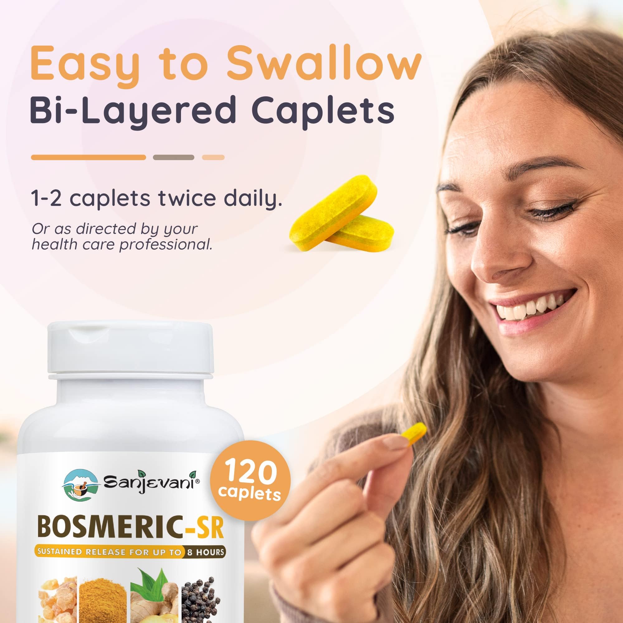 Bosmeric-SR ingrédients naturels sans solvants et sans allergènes courants.