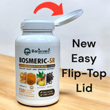 Bosmeric-SR poivre noir BioPerine renforçant l’absorption des actifs.