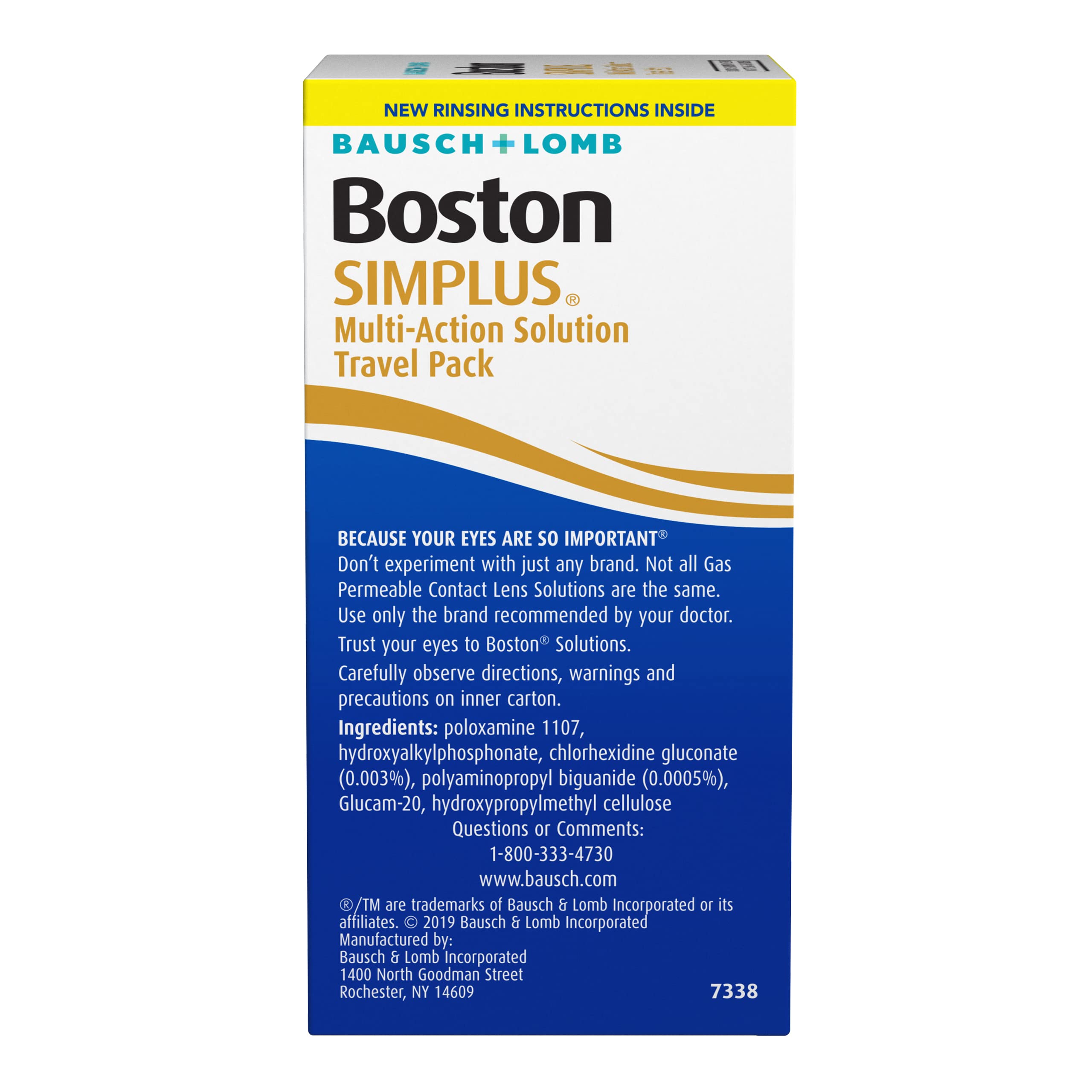 Boston SIMPLUS suppresseur de protéines, aide potentielle a limiter les depots.