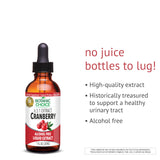 Botanic Choice extrait liquide de canneberge – étiquette valorisant tradition Vaccinium macrocarpon