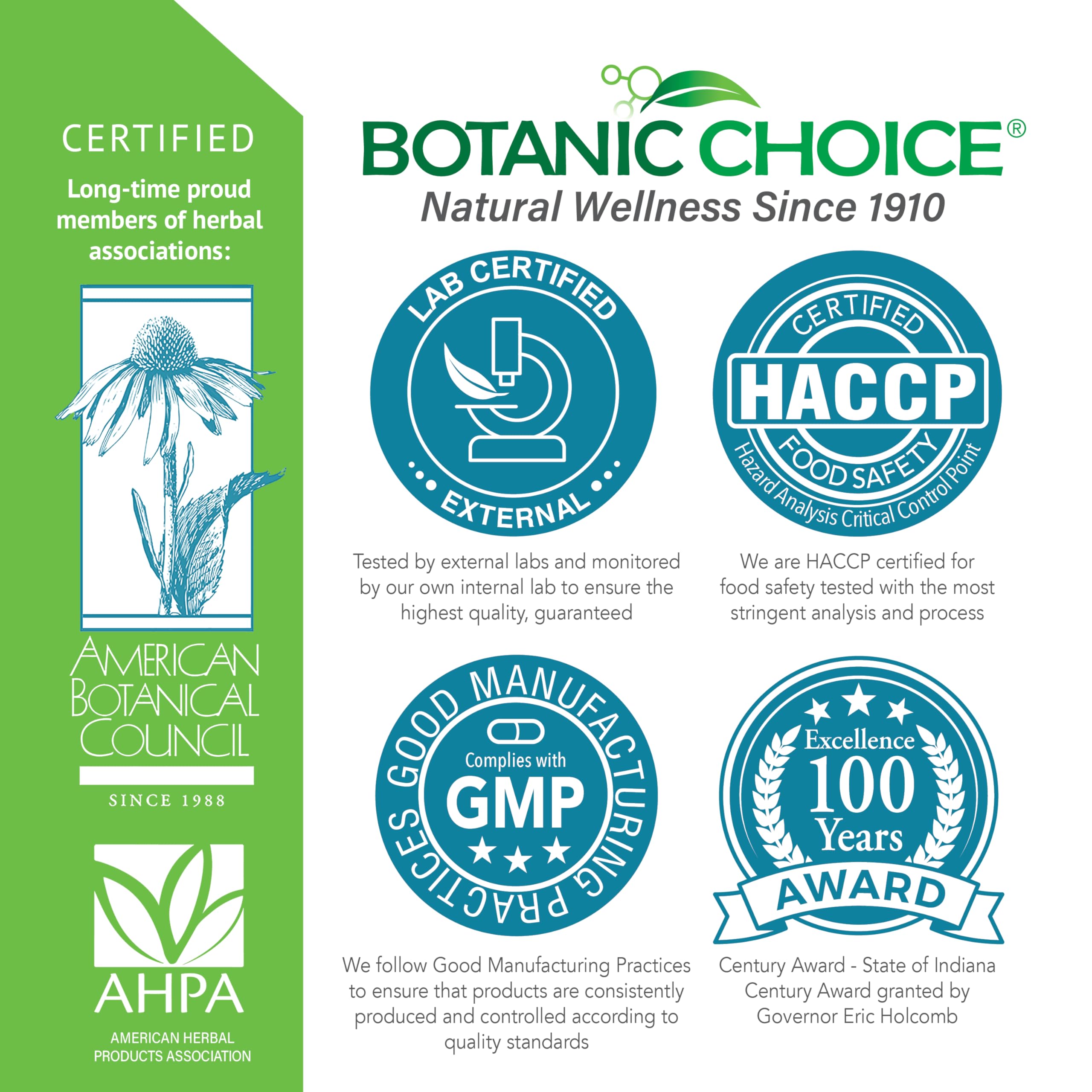 Botanic Choice Extrait Gymnema Sylvestre — flacon sans alcool et sans gluten