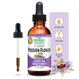 Botanic Choice Passiflore Liquide en bouteille, favorise détente et calme.