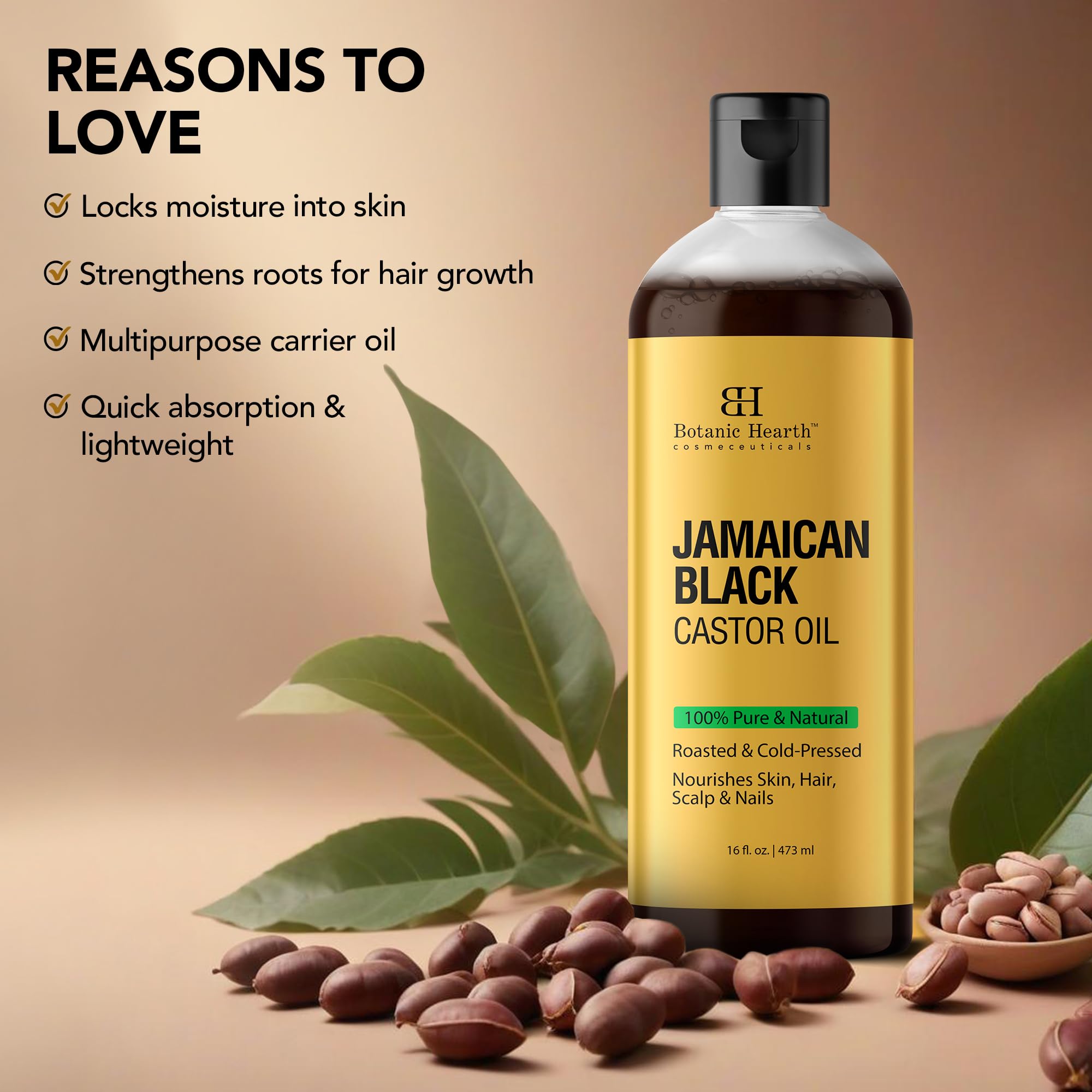 Botanic Hearth huile massage hydratation rapide sur peau et absorption efficace.