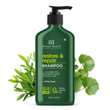 Botanic Hearth Shampoing arbre à thé – bouteille purifie et revitalise les cheveux.