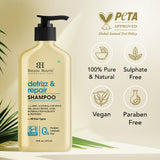 Botanic Hearth Shampoing Brillance Elasticite: révèle des cheveux plus éclatants.