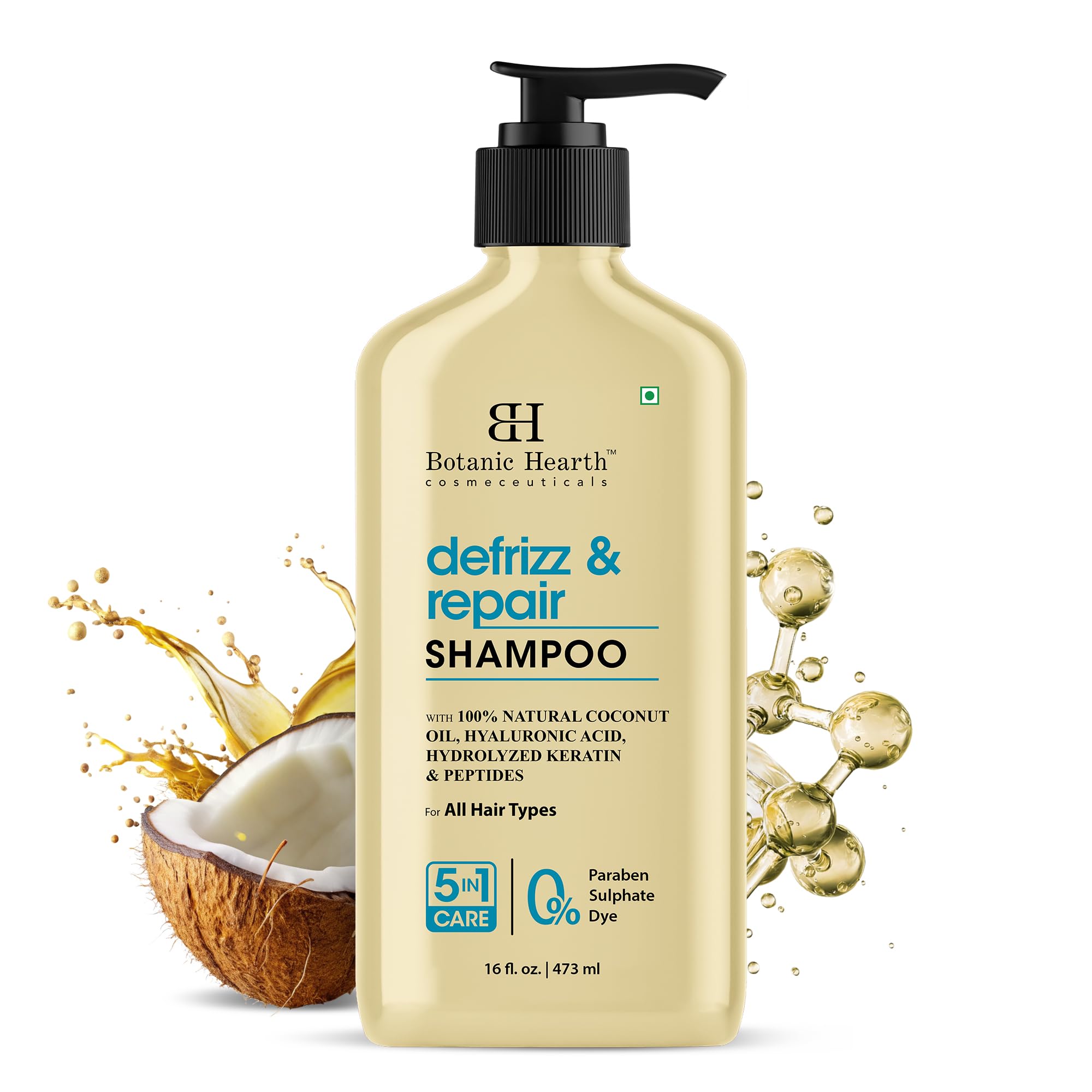 Botanic Hearth Shampoing Coco Bouteille: hydratation et douceur durable.