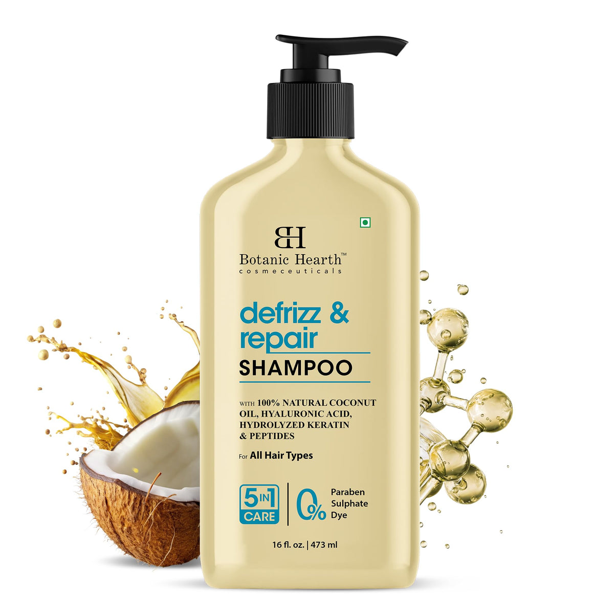 Botanic Hearth Shampoing Coco Bouteille: hydratation et douceur durable.