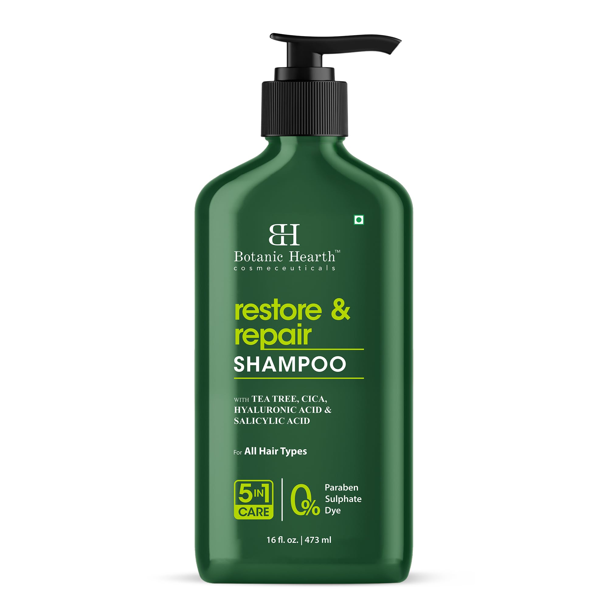 Mousse généreuse Botanic Hearth Shampoing pour purification en douceur.