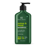 Mousse généreuse Botanic Hearth Shampoing pour purification en douceur.