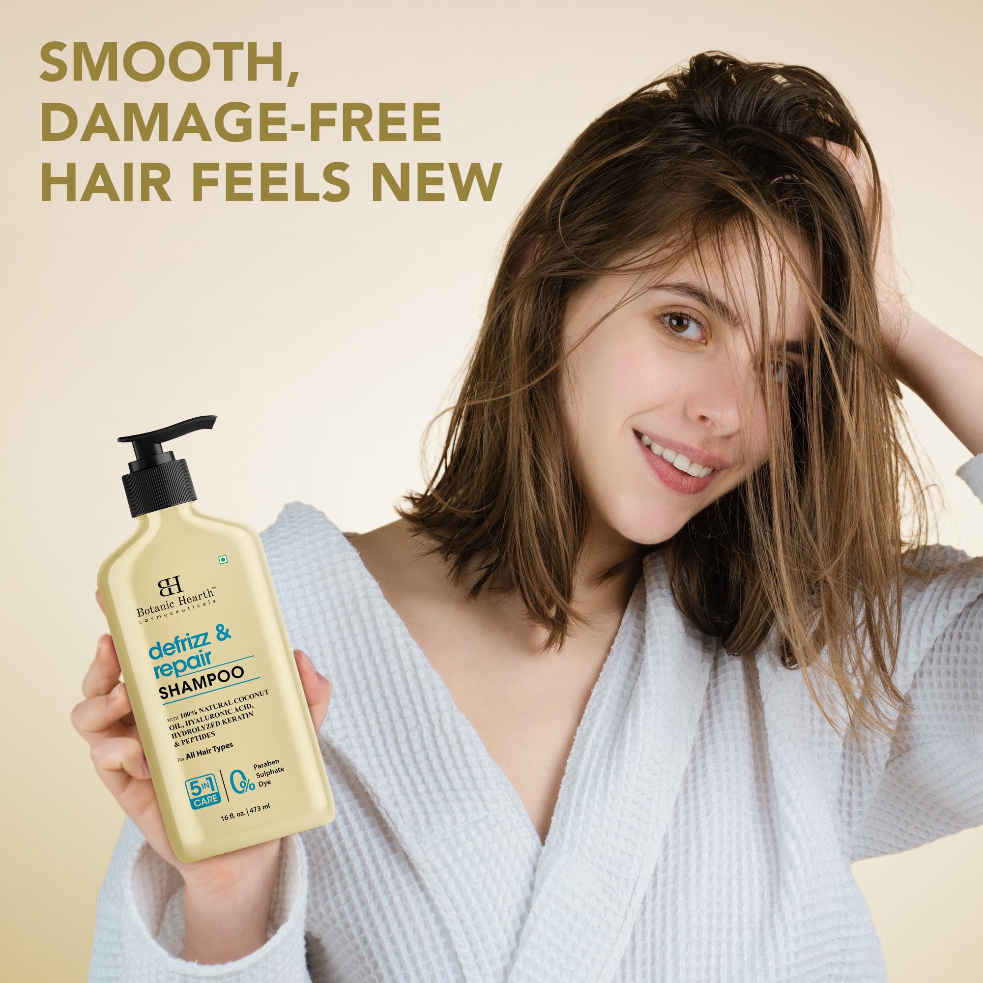 Botanic Hearth Shampoing Tous Types Cheveux: convient à toutes les textures.