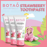 BOTAO dentifrice bébé saveur fraise – rituel quotidien agréable pour tout-petit