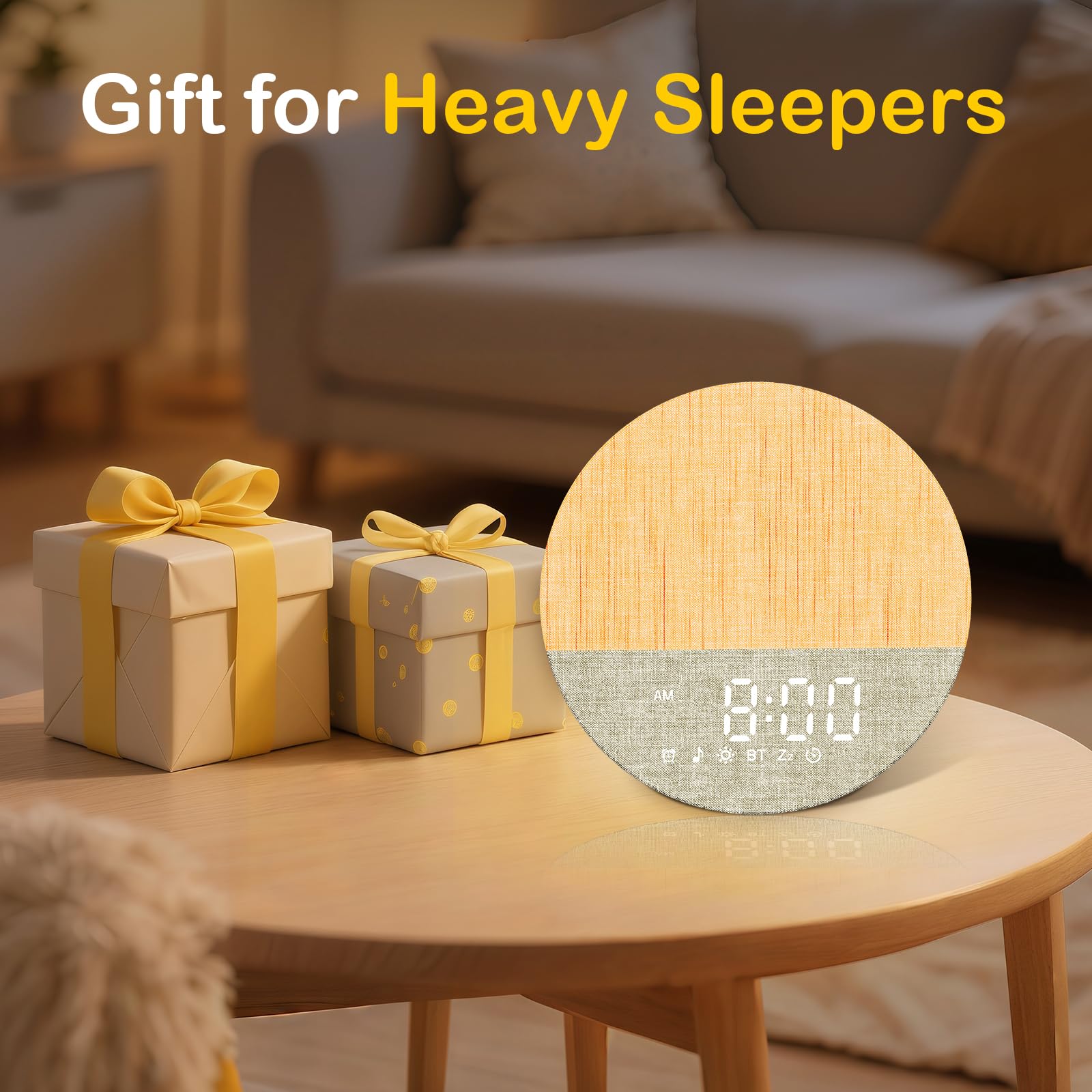 Botdoys Sunrise: design compact avec écran réglable pour la chambre.
