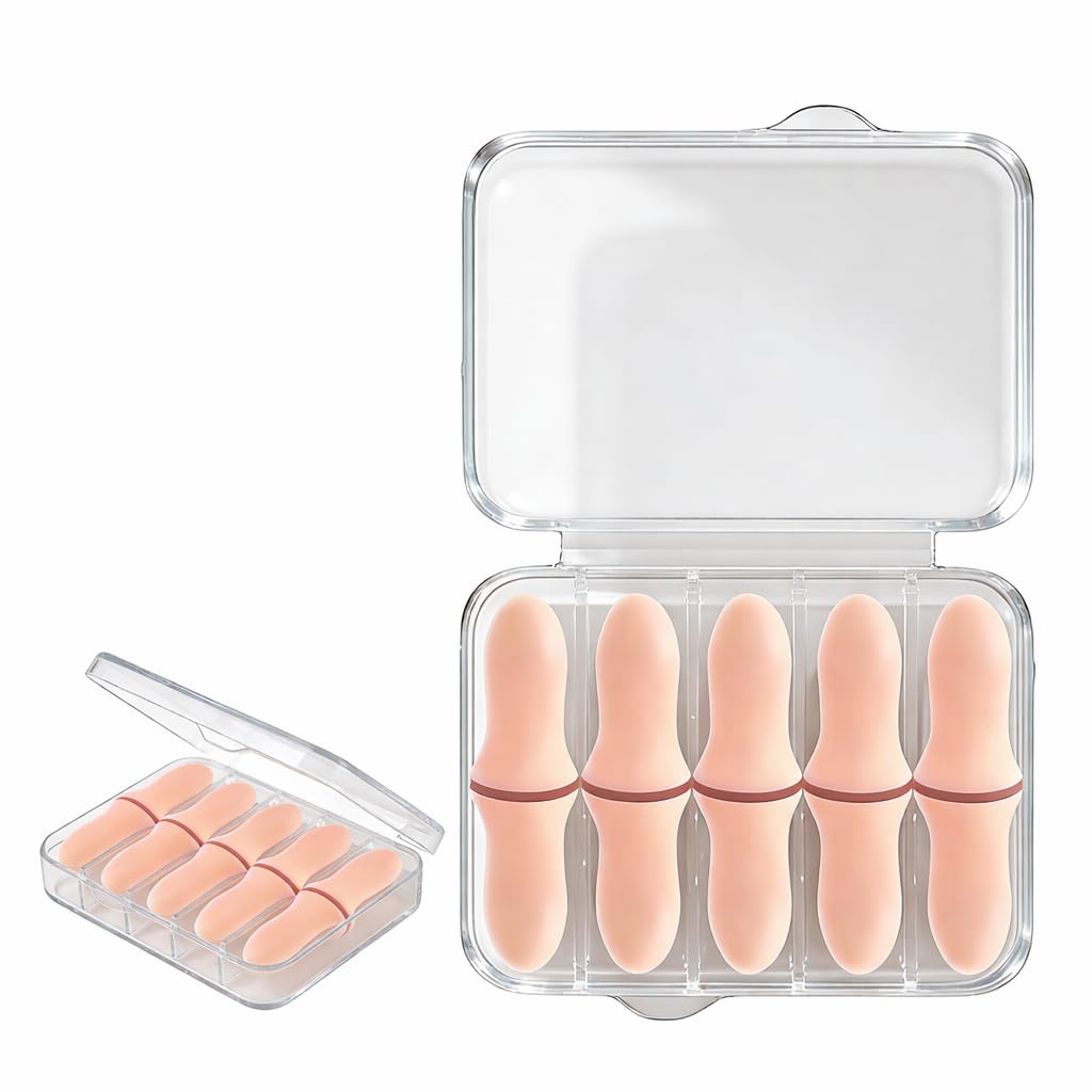 Bouchons d’oreille ultra-doux pour dormir, confort durable toute la nuit.