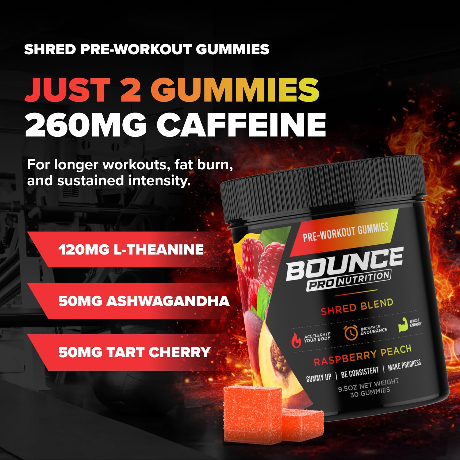 Bounce Pro Shred Blend énergie et focus pendant l’exercice