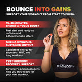 Bounce Pro Shred Blend fabriqué aux États‑Unis et testé en laboratoire