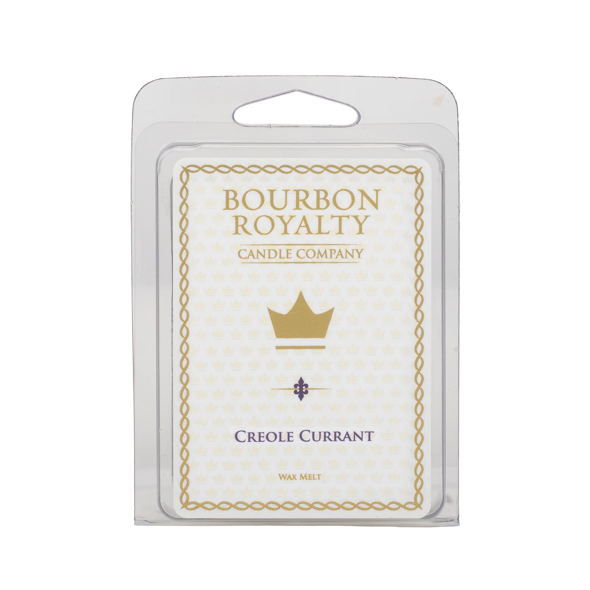 Bourbon Royalty – cubes cire Creole Currant pour une ambiance fruitée et rafraîchissante.