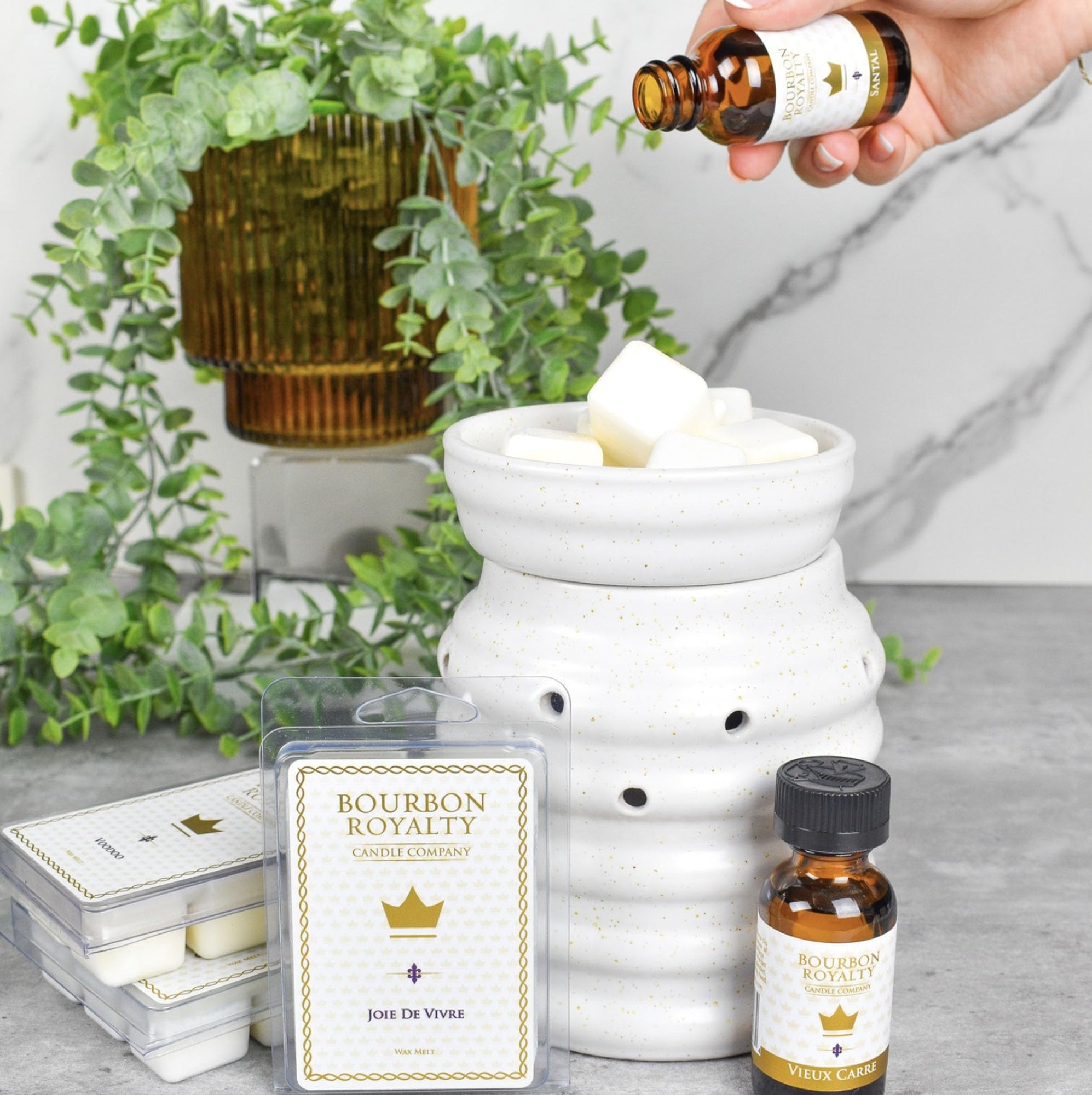 Emballage prêt à offrir Bourbon Royalty, cadeau élégant