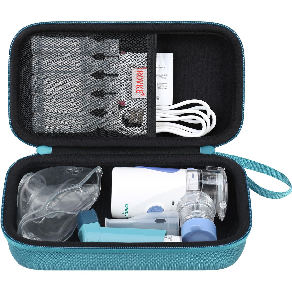 BOVKE étui pour nébuliseur portable, protection extérieure lors des déplacements.