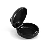 Boîte mini BOXOB pour bouchons d'oreille, transport facile et sûr.