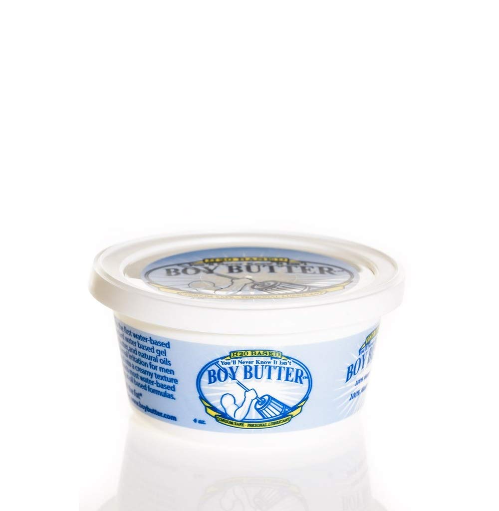 Boy Butter H2O Base en pot, pratique et facile à appliquer.