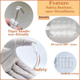 Boyizupha brosse bébé avec tête allongée facilite l’accès aux zones difficiles.