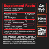 BPI Sports Best BCAA Shredded idéal avant l'entraînement pour soutenir l'endurance
