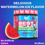 BPI Sports Best BCAA Shredded pasteque-glace cuillere-doseuse pour dosage précis