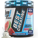 BPI Sports Best Creatine emballage clair et attractif facilite la consultation des ingrédients.