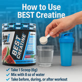 BPI Sports Best Creatine sel Himalayen pour absorption et électrolytes soutenus.