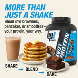 Goût chocolat brownie BPI Best Protein, shake riche et onctueux