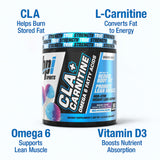 Saveur glaçon givré CLA+Carnitine, rafraîchissante et agréable.