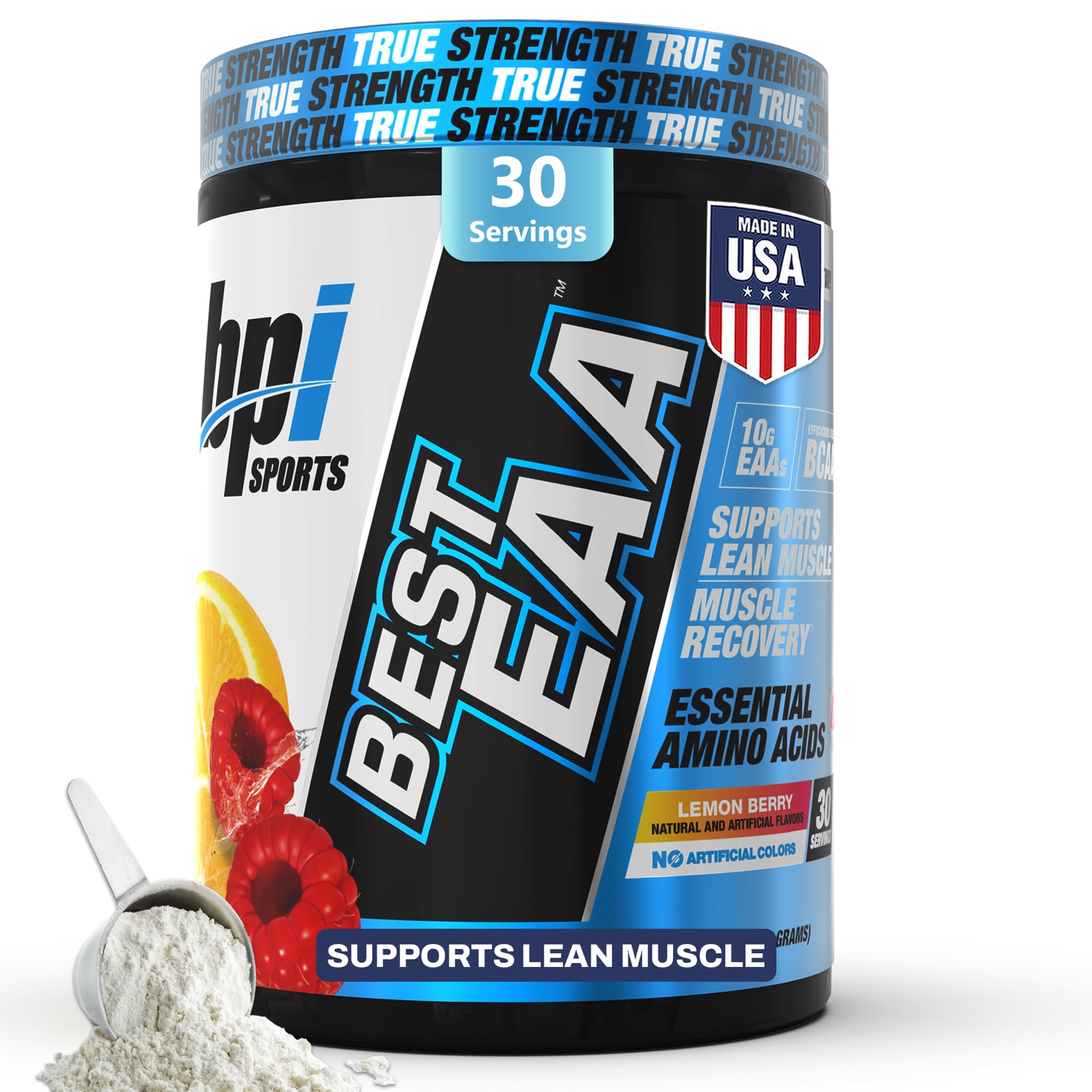 BPI Sports Essential Amino Acids EAA – pré-entraînement: énergie soutenue et préparation musculaire.