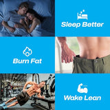Étiquette Nite Burn : formule naturelle et soutien potentiel au métabolisme nocturne.