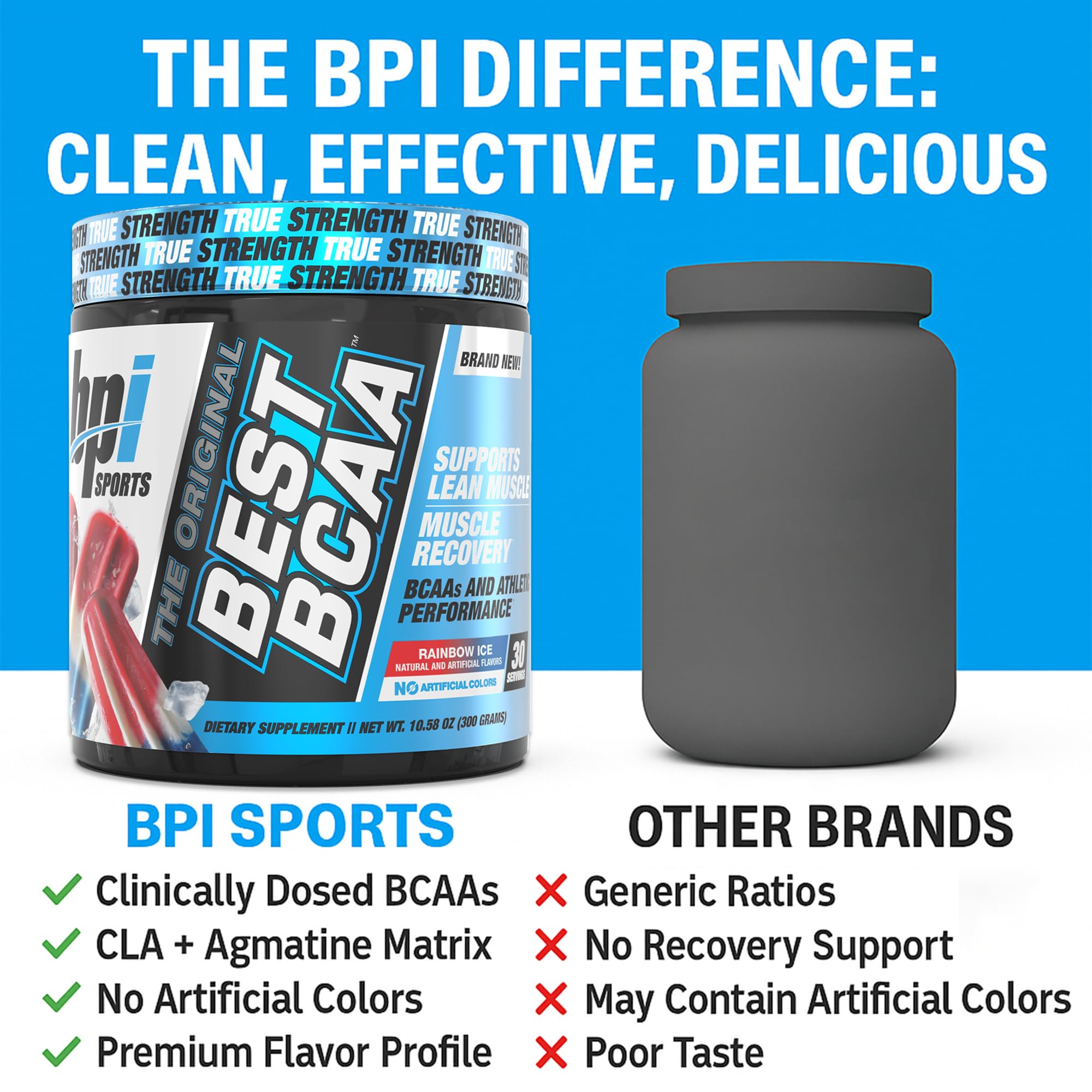 Ambiance salle de sport avec produit BCAA prêt à être utilisé.