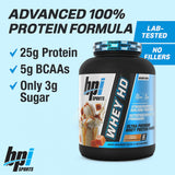 BPI Sports Whey HD iso, pot de 1,85 kg, protéine de qualité