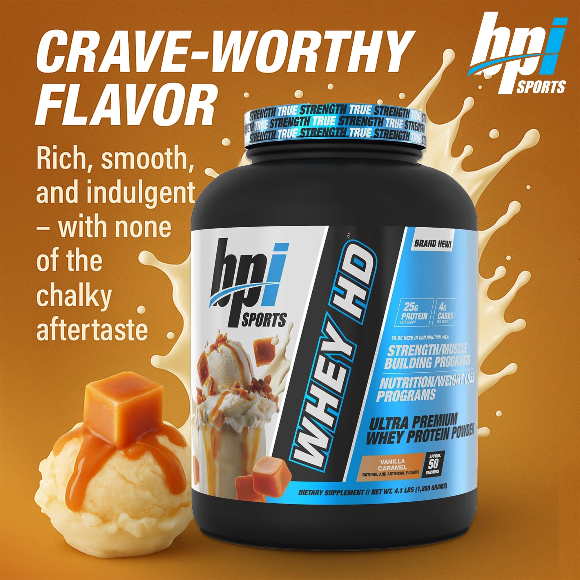 Saveur chocolat-cookie de Whey HD iso, goût riche et absorption rapide des acides aminés