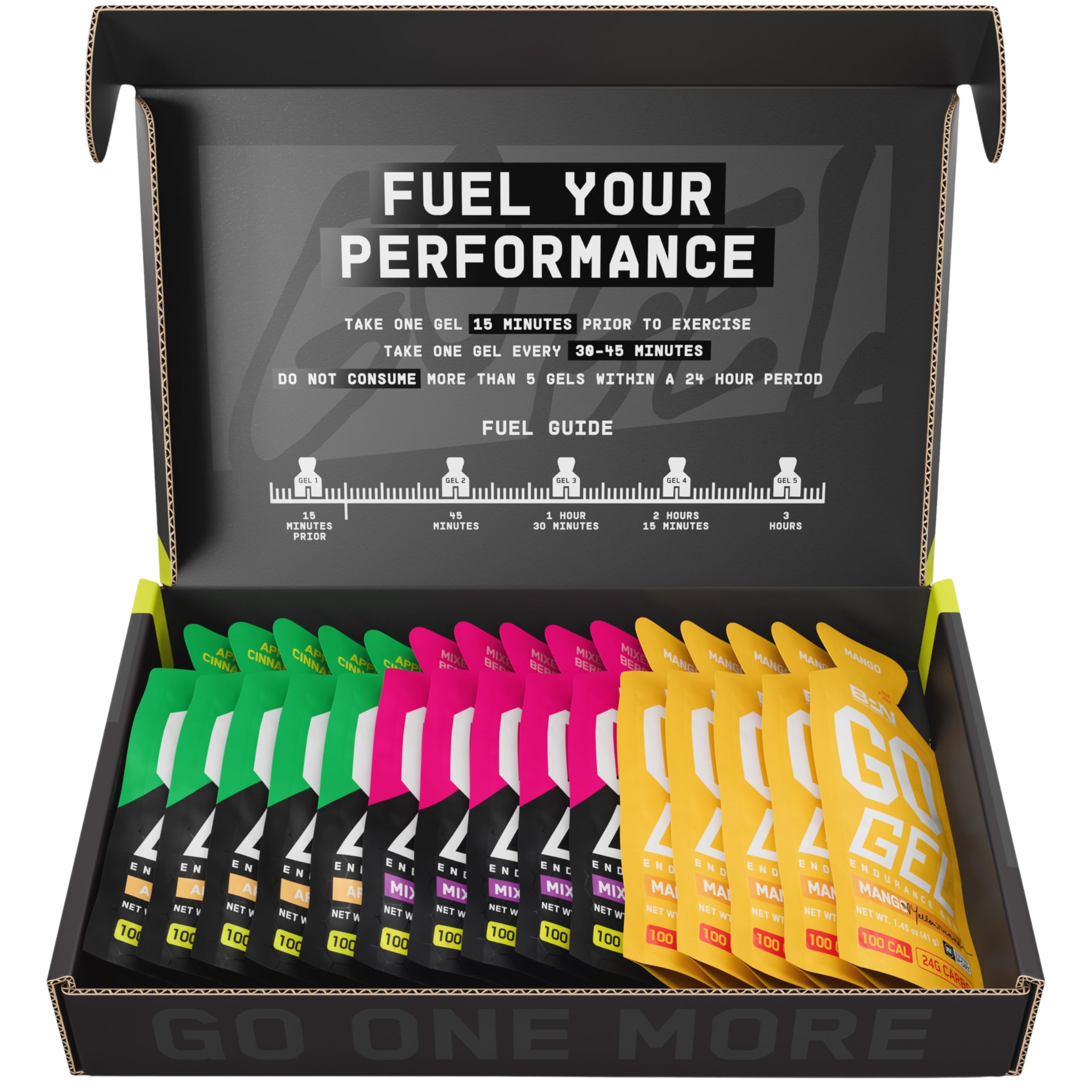 Gel BPN Go Endurance saveur Mangue, apport rapide d'énergie en course
