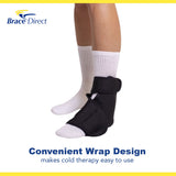 Brace Direct pack gel pied-cheville, ajustement personnalisé pour sport et routine