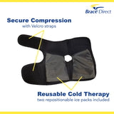 Brace Direct pack gel pied-cheville, couverture complète pour articulation et voûte