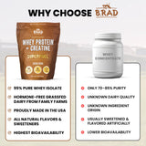 B.rad Superfuel — fabriqué aux États-Unis à partir de fermes du Wisconsin.