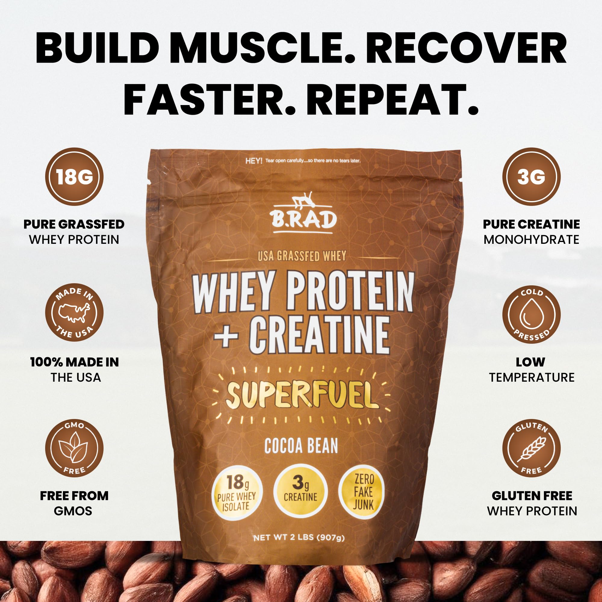 B.rad Superfuel — microfiltration non dénaturée, nutriments préservés.