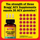 Bragg Daily Balance — capsules associant vinaigre de cidre et douceur, pour intégration au repas.